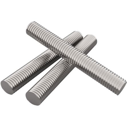 Threaded Bolt Pins Zinc Plated Mild Steel Allthread M6 X 120mm